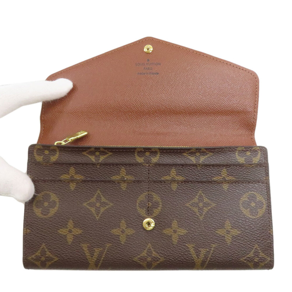 Louis Vuitton M60531 Portefeuille Sarah Long Wallet, Monogram Canvas, Women's... - Picture 4 of 16
